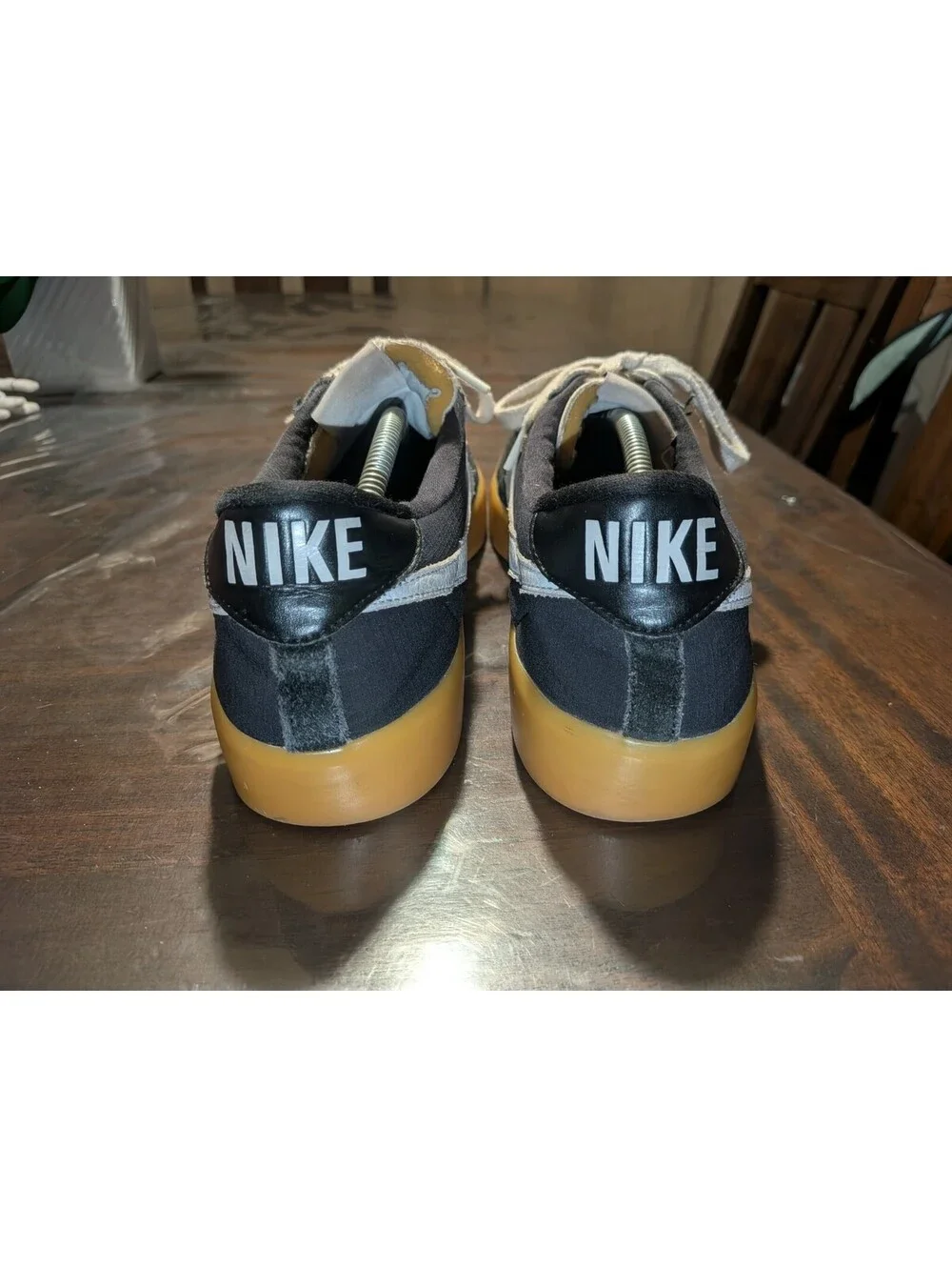 Nike SB Bruin React - Black/White/Gum - Men’s Size 12 cj1661-002 Used
